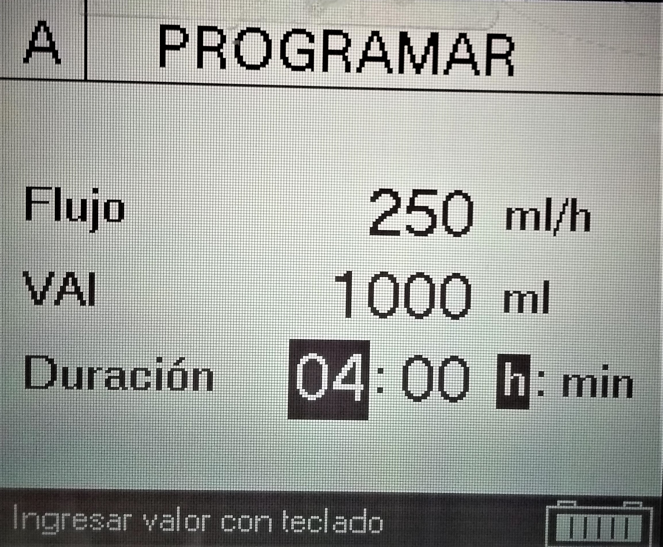 TABLERO PRINCIPAL DE LA BOMBA DE INFUSION